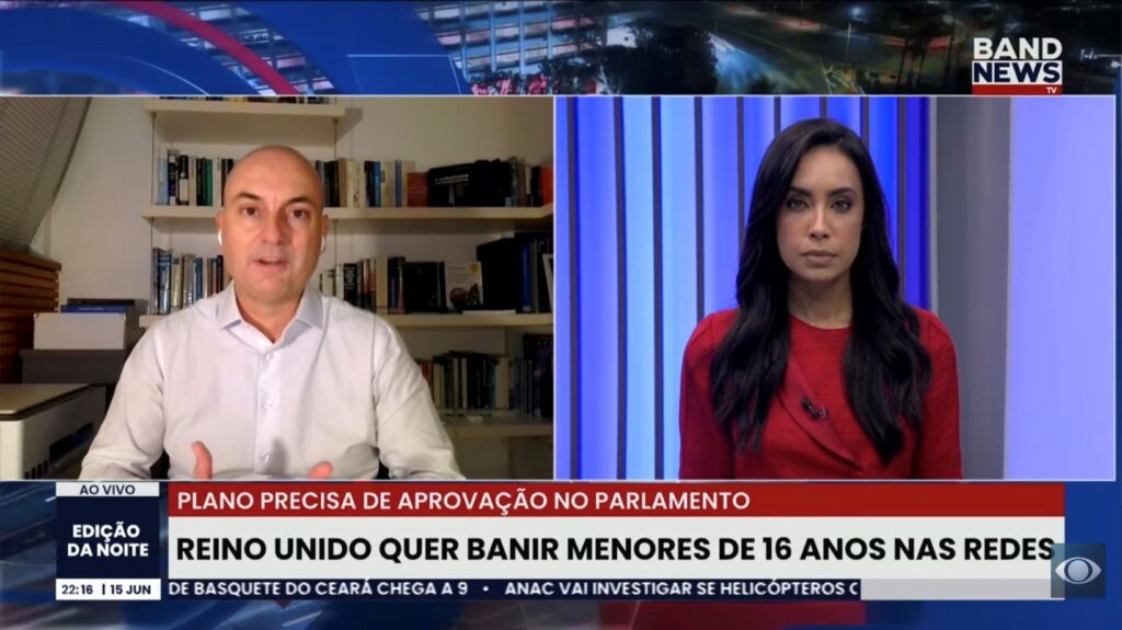Reino Unido quer banir menores de 16 anos nas redes